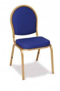 Aluminium stacking chair