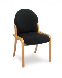 wooden lounge chair