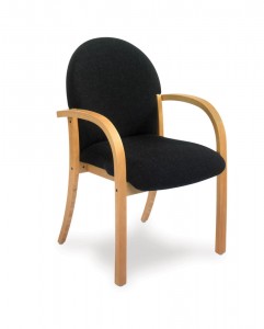 407 wooden armchair