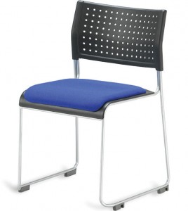 padded public chair