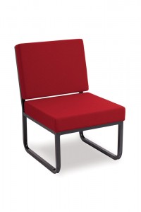 Skid Base Reception Chair