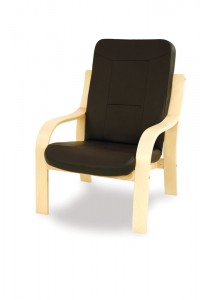 heavy duty wooden lounge chair